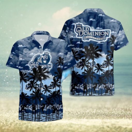 Old Dominion Monarchs Palms Tree Hawaiian Shirt