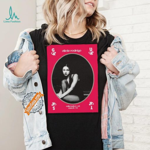 Olivia Rodrigo Guts World Tour March 16 2024 Milwaukee Wi Poster Shirt