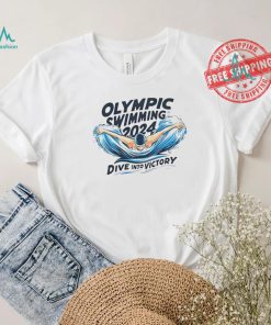 Olympic swimming 2024 dive into victory shirt
