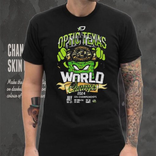 Optic Texas World Champs 2024 CDL Championships July 18 21 shirt