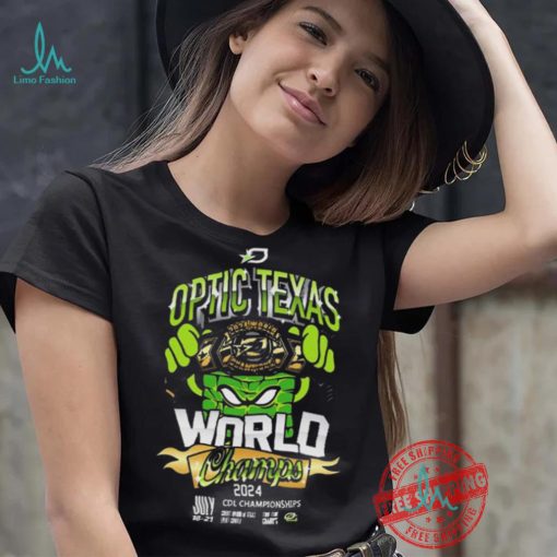 Optic Texas World Champs 2024 CDL Championships July 18 21 shirt