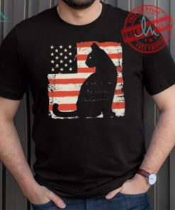 Original Empower the cat lady kamala harris for democracy and freedom shirt