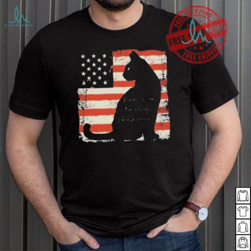 Original Empower the cat lady kamala harris for democracy and freedom shirt