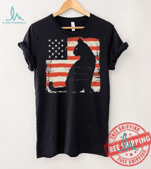 Original Empower the cat lady kamala harris for democracy and freedom shirt