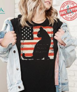 Original Empower the cat lady kamala harris for democracy and freedom shirt