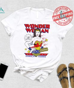 Original Kamala harris wonder woman I make men nervous 2024 shirt