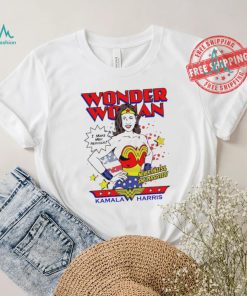 Original Kamala harris wonder woman I make men nervous 2024 shirt