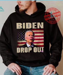 Original Retro biden drop out democratic party shirt