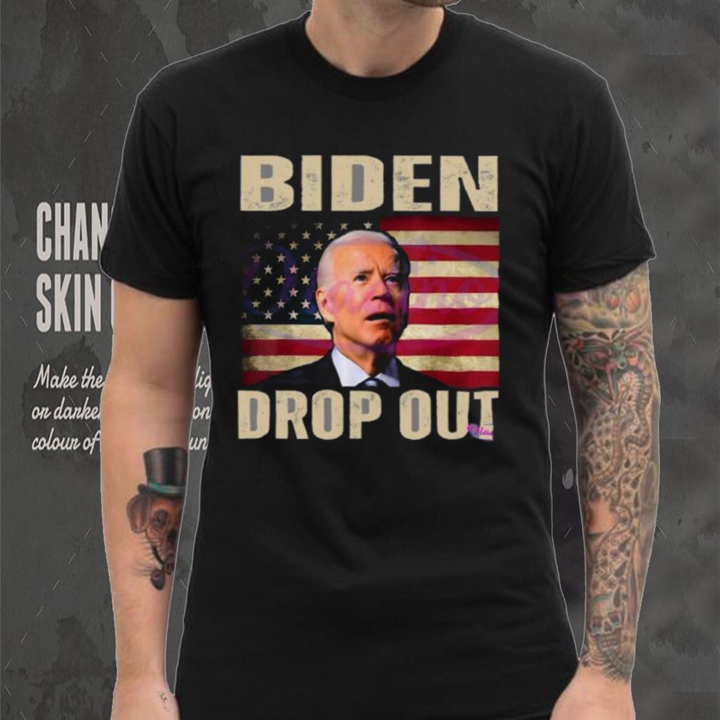 Original Retro biden drop out democratic party shirt Original Retro biden drop out democratic party shirt