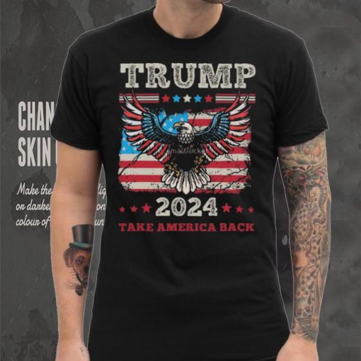 Original Support Donald Trump 2024 Presidential Election Campaign T Shirt