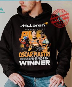 Oscar Piastri Hungarian Grand Prix Winner Signature shirt