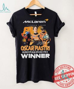 Oscar Piastri Hungarian Grand Prix Winner Signature shirt