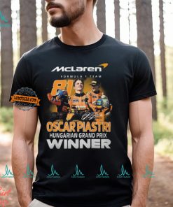 Oscar Piastri Hungarian Grand Prix Winner T Shirt