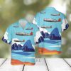 AGM 84 Harpoon Missile Hawaiian Shirt