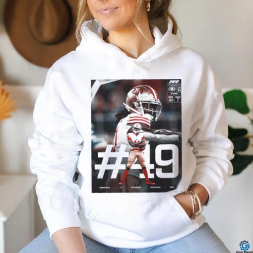 PFF top 50 players Brandon Aiyuk #11 Wide Receiver San Francisco 49ers shirt