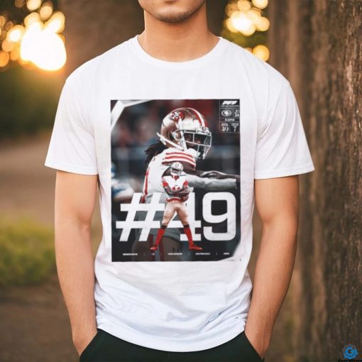 PFF top 50 players Brandon Aiyuk #11 Wide Receiver San Francisco 49ers shirt