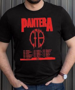 Pantera announce early 2025 european tour date and place list shirt