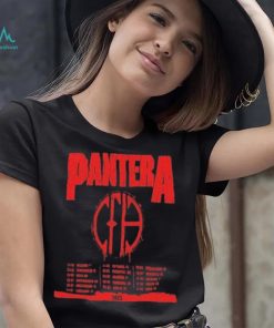 Pantera announce early 2025 european tour date and place list shirt