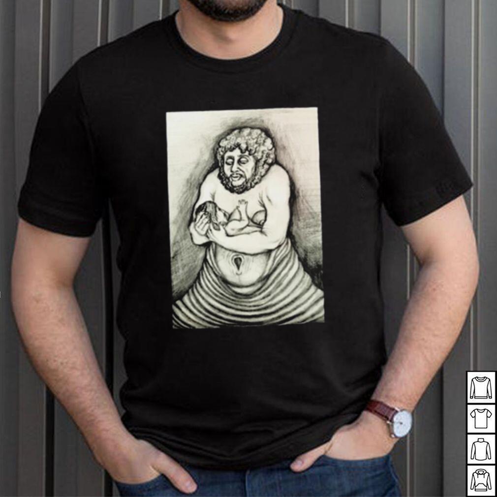 Papa Meat Feeding His Goon Baby Tee Shirt Papa Meat Feeding His Goon Baby Tee Shirt