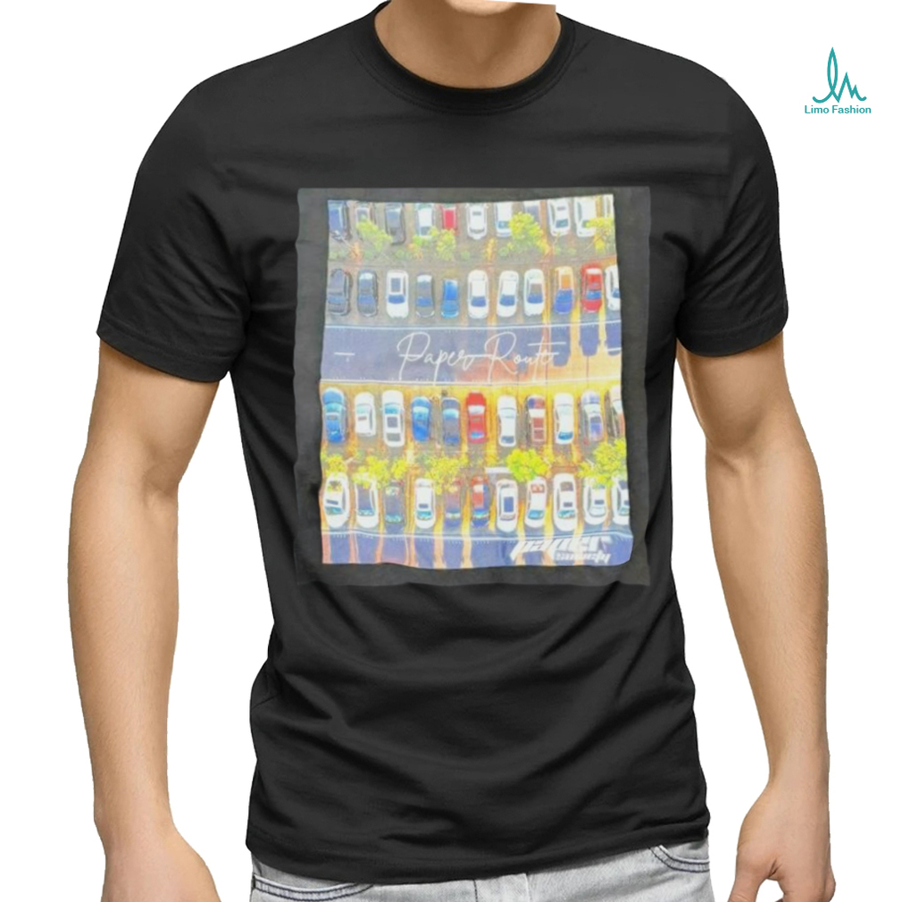 Paper route car park shirt Paper route car park shirt