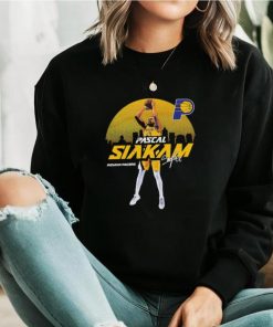 Pascal Siakam Indiana Pacers Basketball signature Skyline shirt