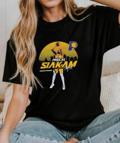 Pascal Siakam Indiana Pacers Basketball signature Skyline shirt