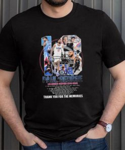 Paul George 13 Los Angeles Clipper 2019 2024 Thank You For The Memories signature shirt, hoodie, sweater, long sleeve and tank top Paul George 13 Los Angeles Clipper 2019 2024 Thank You For The Memories signature shirt