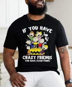Peanuts If you have crazy friends you have everything shirt