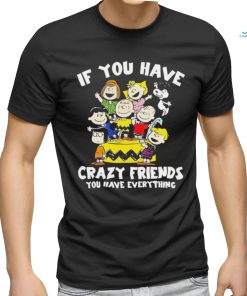 Peanuts If you have crazy friends you have everything shirt