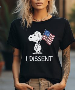 Peanuts Snoopy I Dissent T shirt