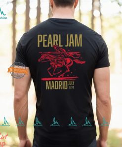 Pearl Jam 2024 Tour In Marrid Spain Unisex T Shirt