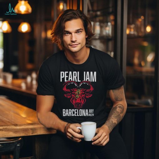 Pearl Jam Heart Barcelona, Spain July 8, 2024 Event T Shirt