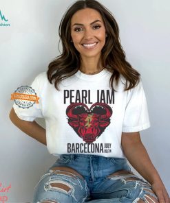 Pearl Jam In Barcelona Night 2 Buffalo Head At Palau Sant Jordi On July 8 2024 Two Sides Print Classic T Shirt