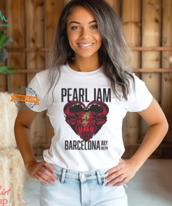 Pearl Jam In Barcelona Night 2 Buffalo Head At Palau Sant Jordi On July 8 2024 Two Sides Print Classic T Shirt