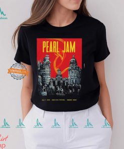 Pearl Jam Tour At Madcool Festival In Marrid Spain July 2024 Unisex T Shirt