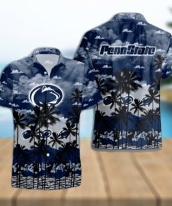 Penn State Nittany Lions Palms Tree Hawaiian Shirt