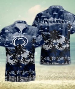 Penn State Nittany Lions Palms Tree Hawaiian Shirt