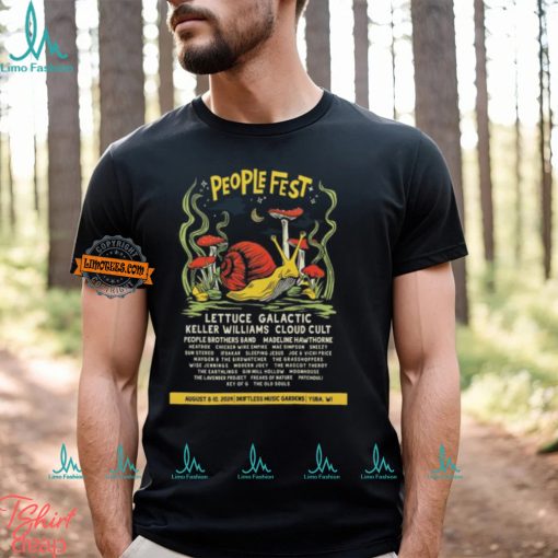 People Fest At Driftless Music Gardens Yuba WI On August 8 10 2024 Unisex T Shirt