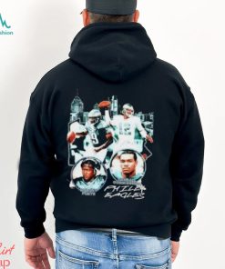 Philadelphia Eagles Qb Line Up Graphic Shirt