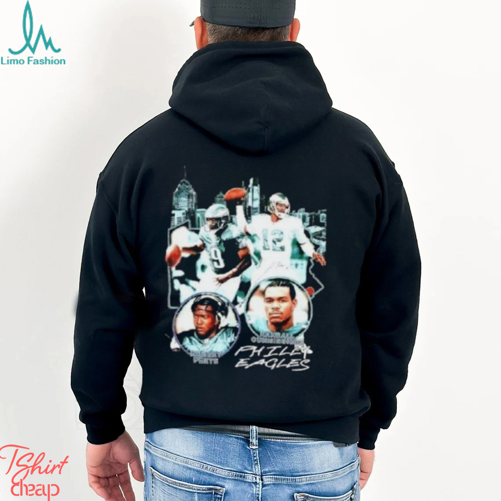 Philadelphia Eagles Qb Line Up Graphic Shirt Philadelphia Eagles Qb Line Up Graphic Shirt