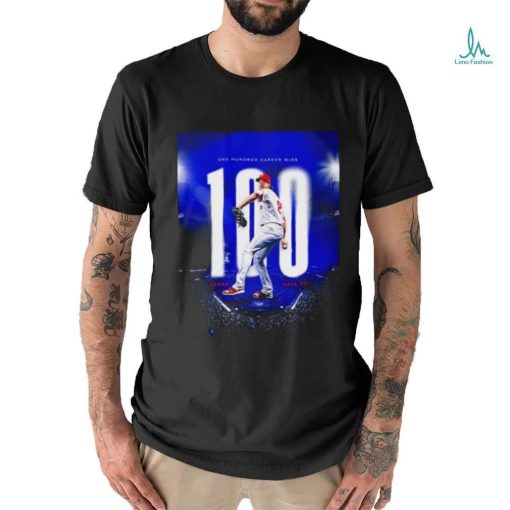 Philadelphia Phillies Aaron Nola 27 one hundred career wins shirt