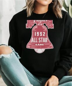 Philadelphia Phillies MLB All Star Game 1952 Bell logo shirt