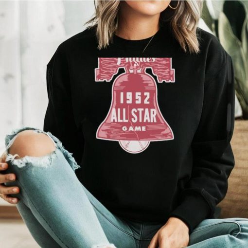 Philadelphia Phillies MLB All Star Game 1952 Bell logo shirt