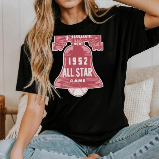 Philadelphia Phillies MLB All Star Game 1952 Bell logo shirt