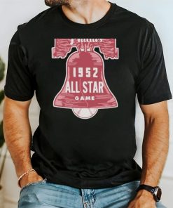 Philadelphia Phillies MLB All Star Game 1952 Bell logo shirt