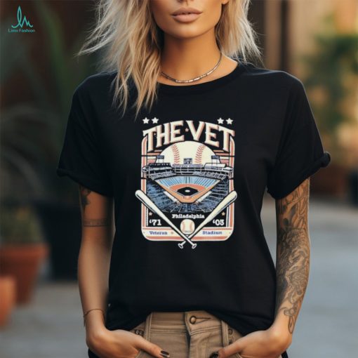 Philadelphia Phillies the vet Veteran stadium vintage shirt