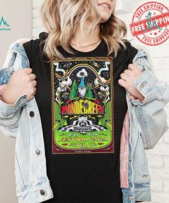 Phish Mondegreen The Woodlands in Dover DE Aug 15 18 2024 Poster shirt