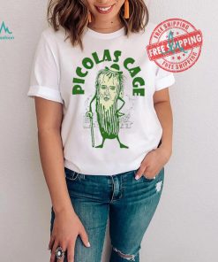 Picolas cage funny celebs meme cucumber pickle cute shirt