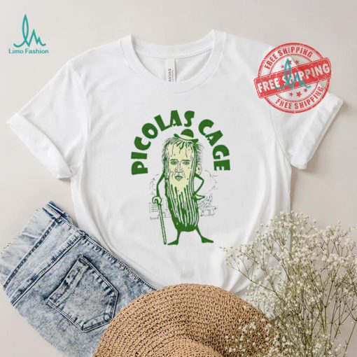 Picolas cage funny celebs meme cucumber pickle cute shirt