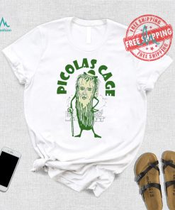 Picolas cage funny celebs meme cucumber pickle cute shirt